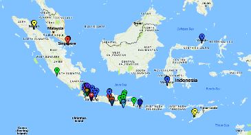 Peta Lokasi Kampus Program Kelas Karyawan Nomor